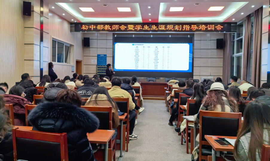 生涯立序，成长有方｜北师大杨娟教授团队张博宇老师受邀走进四川乐山海棠实验学校，助力初中生涯规划